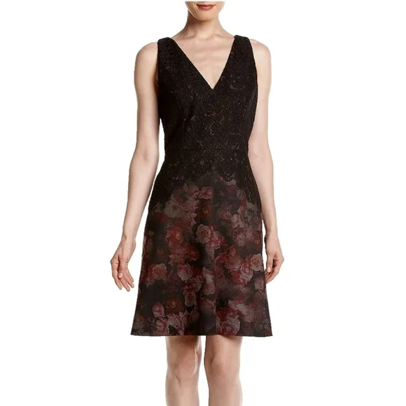 Adrianna Papell | Dresses | Adrianna Papell Nwt Floral Lace Flare Dress | Poshmark Adrianna Papell | Dresses | Adrianna Papell Nwt Floral Lace Flare Dress | Poshmark